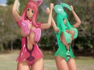[MMDtype87]_[クイーンズブレイド]千変の刺客メローナ_–_ダーリンダンス_60fps2k