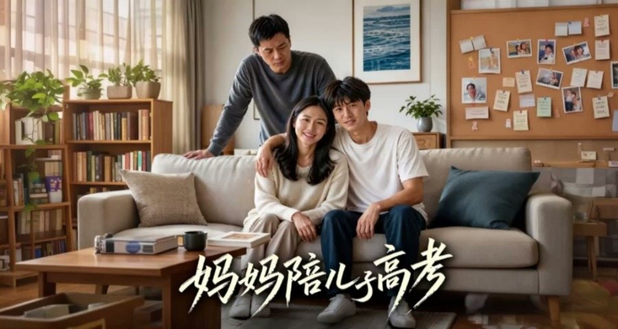 《妈妈陪儿子高考》