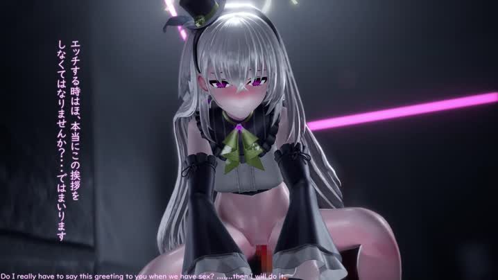 [だぶりゅーP(doubleP)]_ドスケベな格好でもファンサを忘れないサクラコ