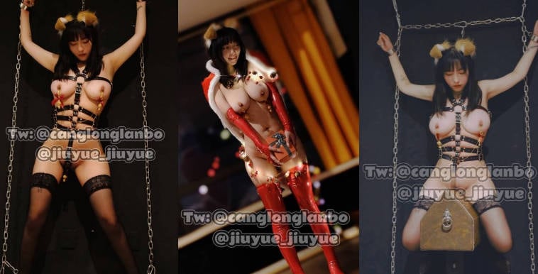 年末震撼流出，可女神可母狗！推特露脸高颜巨乳反差女神【酒月】新号主人调教私拍，露出调教啪啪